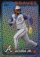 2024 Topps #1 Ronald Acuna Jr. Holiday Baseball Card