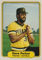 1982 Fleer #489 Dave Parker Baseball Card