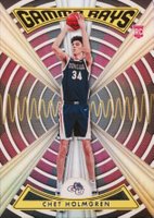 2022 Panini Chronicles Draft Picks Gamma Rays #ZGCHE Chet Holmgren Basketball Card