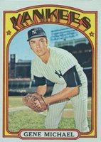 1972 Topps #713 Gene Michael Baseball Card