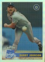 1996 Topps Chrome #43 Randy Johnson Refractor Baseball Card