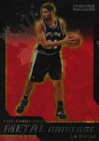 2008 Skybox Metal Universe #6 Tim Duncan Precious Metal Gems-Red Basketball Card