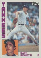 1984 Topps #635 Dave Righetti Baseball Card