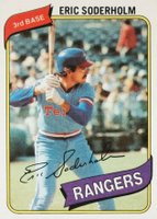 1980 Topps #441 Eric Soderholm Baseball Card