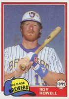 1981 Topps #773 Roy Howell Traded Baseball Card