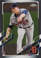 2021 Topps Chrome #103 Tarik Skubal Baseball Card