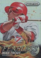 2013 Panini Prizm Fearless #F4 Mike Trout Prizm Baseball Card