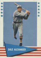 1961 Fleer #91 Dale Alexander Baseball Card