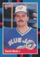 1988 Donruss #640 David Wells Baseball Card