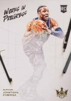 2021 Panini Court Kings Work in Progress #9 Jonathan Kuminga Basketball Card