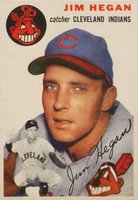 1954 Topps #29 Jim Hegan Baseball Card