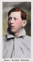 1910 Sporting Life # Cy Barger Baseball Card