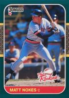 1987 Donruss Rookies #12 Matt Nokes Baseball Card