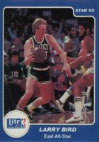 1985 Star Lite #2 Larry Bird Basketball Card