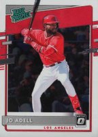2020 Panini Donruss Optic Rated Prospects #RP3 Jo Adell Baseball Card