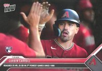 2023 Topps Now #638 Corbin Carroll Baseball Card
