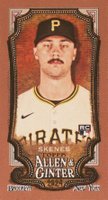 2024 Topps Allen & Ginter #282 Paul Skenes Mini-Gold Border Baseball Card