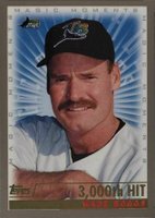 2000 Topps #239 Wade Boggs Magic Moments-3000th Hit Baseball Card