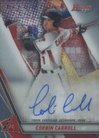 2019 Bowman's Best Best of 2019 Autographs #B19CC Corbin Carroll Baseball Card