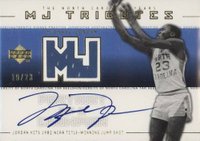 2001 Upper Deck MJ Tributes Portrait of a Champion  #PCJ1 Michael Jordan Basketball Card