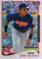 2014 Topps Chrome #45 Jose Ramirez Xfractor Baseball Card
