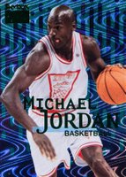 2022 Skybox Metal Universe Champions Skybox Premium #S1 Michael Jordan Star Emerald Basketball Card