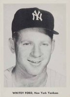 1961 Jay Publishing # Whitey Ford Portrait-Pose to Neck Baseball Card