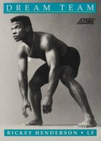 1991 Score #890 Rickey Henderson Baseball Card