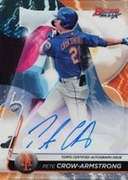 2020 Bowman's Best Best of 2020 Autographs #B20PC Pete Crow-Armstrong Baseball Card