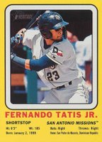 2018 Topps Heritage Minor League 1969 Collector Cards #FTJ Fernando Tatis Jr. Baseball Card