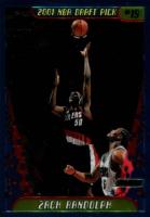 2001 Topps Chrome #147 Zach Randolph Basketball Card