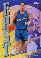 1998 Topps East-West #EW17 Jason Kidd/Rod Strickland Refractor Basketball Card