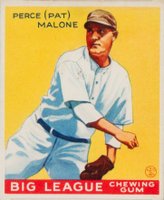 1933 Goudey #55 Pat Malone Baseball Card