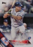 2016 Topps #675 Gary Sanchez Baseball Card