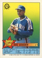 1989 O-Pee-Chee Stickers #59/270 Doc Gooden/George Brett Baseball Card