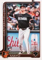 2025 Topps #20 Coby Mayo Baseball Card