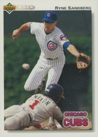 1992 Upper Deck #145 Ryne Sandberg Baseball Card