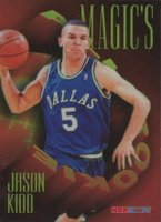1994 Hoops Magic's All-Rookies #FAR2 Jason Kidd Foil Basketball Card