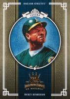 2005 Donruss Diamond Kings #295 Rickey Henderson Baseball Card