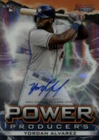 2020 Bowman's Best Power Producers #PPYA Yordan Alvarez Autograph Baseball Card