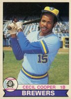 1979 O-Pee-Chee #163 Cecil Cooper Baseball Card