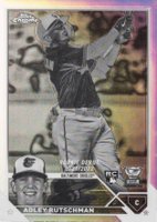 2023 Topps Chrome Update #USC1 Adley Rutschman Negative Refractor Baseball Card