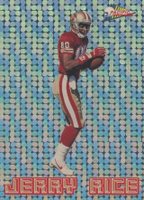 1993 Pacific Prism Insert #15 Jerry Rice Silver Football Card