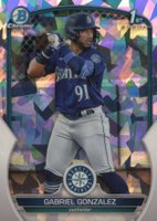 2023 Bowman Chrome Prospects #BCP133 Gabriel Gonzalez Atomic Refractor Baseball Card