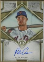 2019 Topps Transcendent Framed Transcendent Autographs #PA Pete Alonso Baseball Card