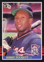 1985 Donruss #438 Kirby Puckett Baseball Card