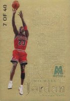 1998 Skybox Molten Metal Fusion #41F Michael Jordan Titanium Basketball Card