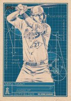2024 Topps Superstar Blueprint #SB2 Mike Trout Baseball Card