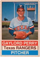 1976 Hostess #4 Gaylord Perry Hand Cut Baseball Card