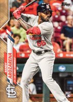 2020 Topps #229 Randy Arozarena Gold Baseball Card